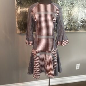 Plaid mini Dress M

Badgley Mischka